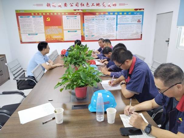 公司開展第三季度安全、環(huán)保、消防綜合檢查 