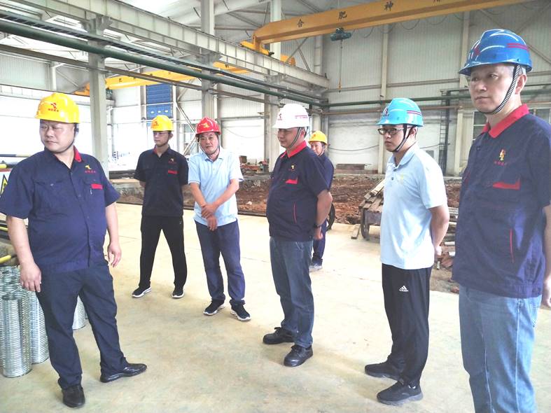 公司開(kāi)展第二季度安全環(huán)保、職業(yè)健康及消防綜合大檢查